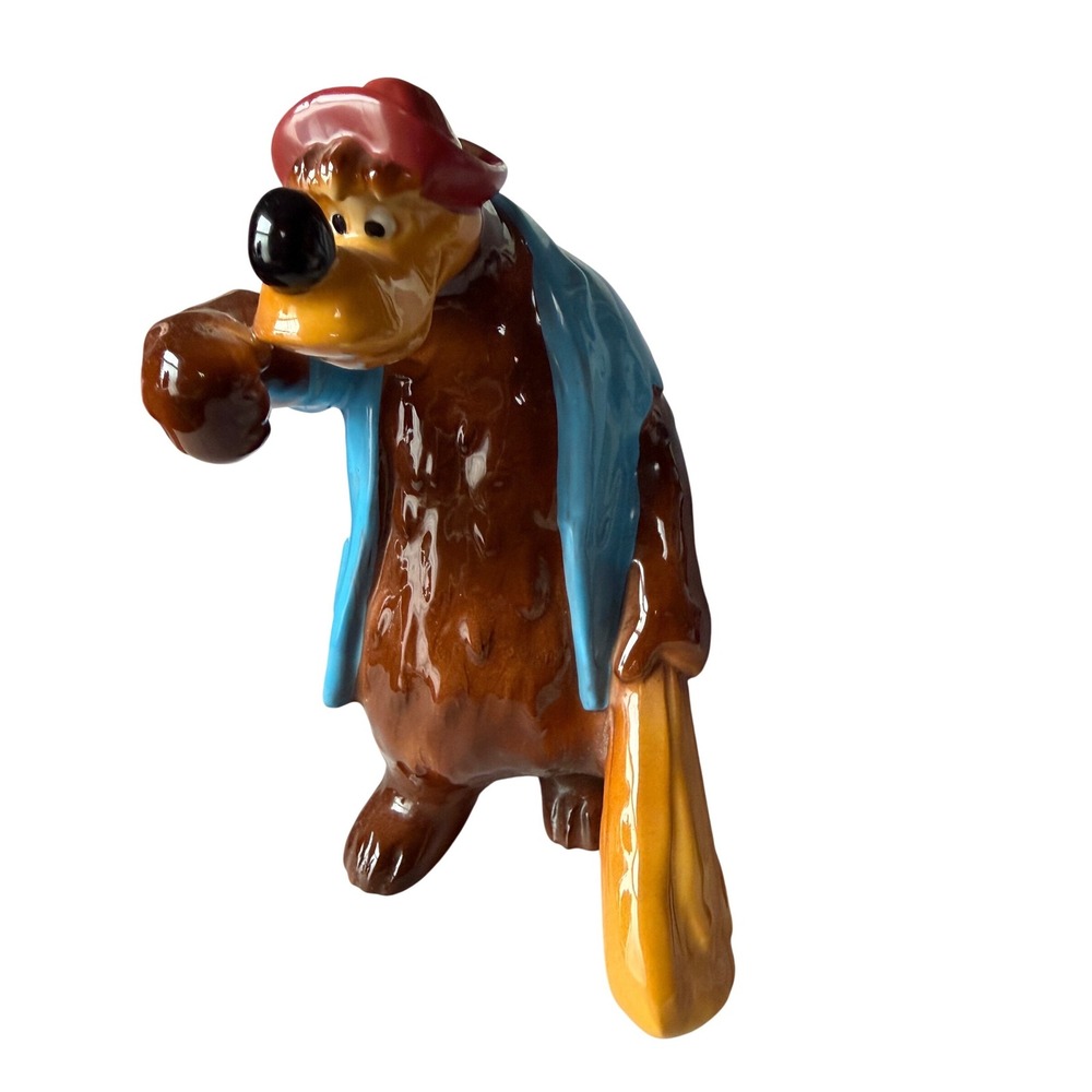 Vintage Walt Disney Productions Br'er Bear Ceramic Figurine Japan Song of South